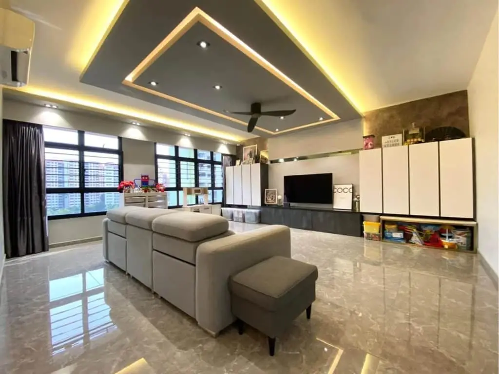false ceiling contractor in Singapore
