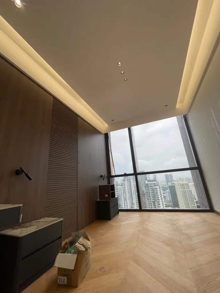 Home 9 A Island covelight design in a bedroom penthouse