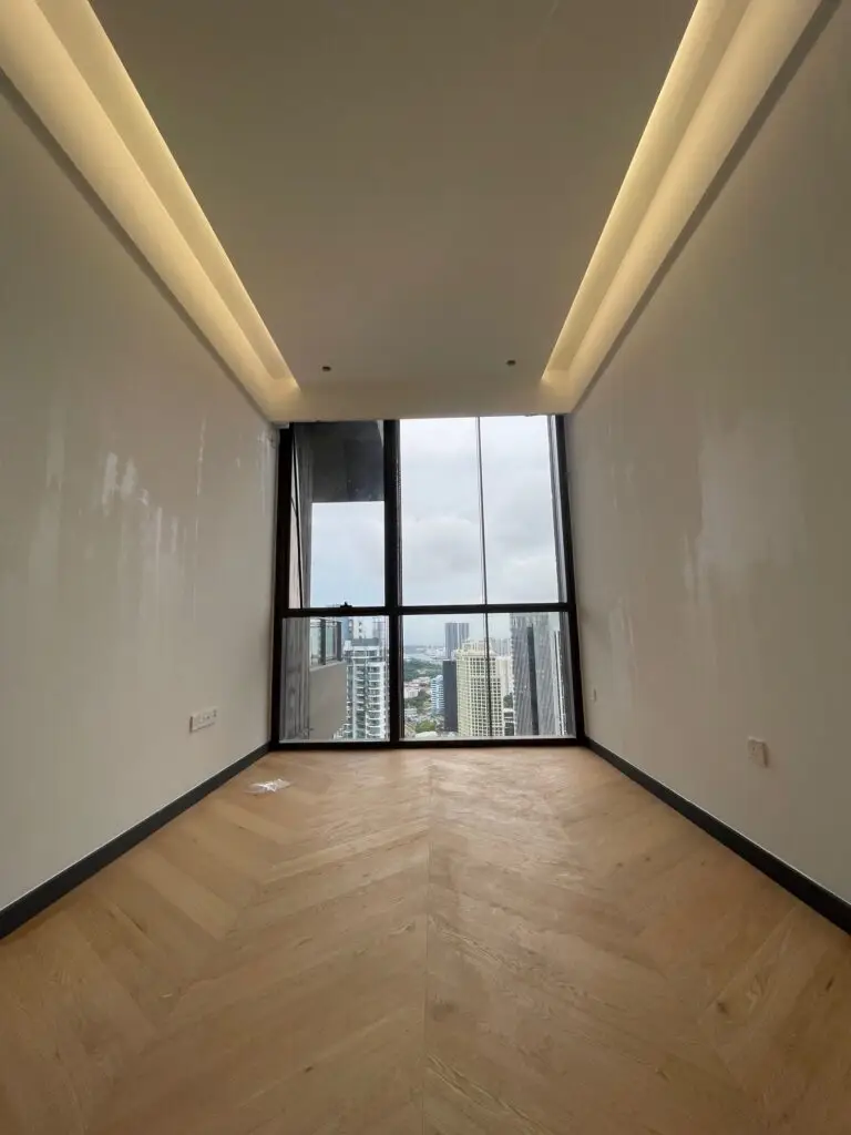 Home 8 A false ceiling design in Singapore bedroom condo